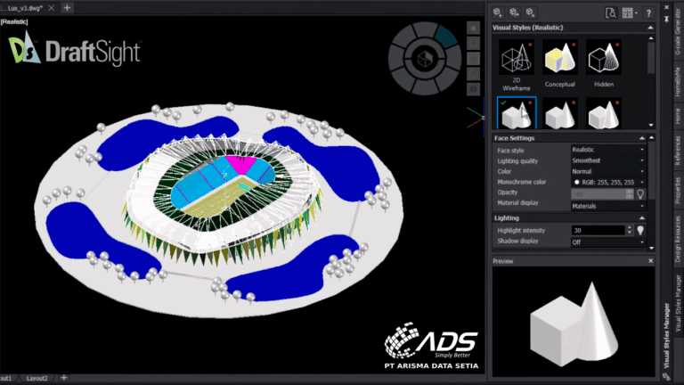 Draft Visual DraftSight Visual Style Manager